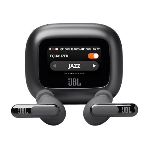 The Best Deals on Headphones and Earbuds During Labor Day Sales 2025 6 JBL Live Beam 3 - True wireless noise-cancelling closed-stick earbuds, 48Hrs total playback, Wireless Charging, 6 Mics for perfect calls, Multi-point connection, IP55 waterproof and dustproof (Black)