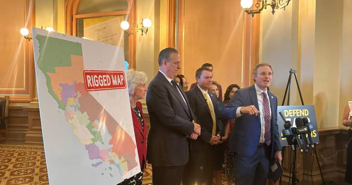 Gavin Newsom not ‘surprised’ by GOP lawsuit to block redistricting plan – National