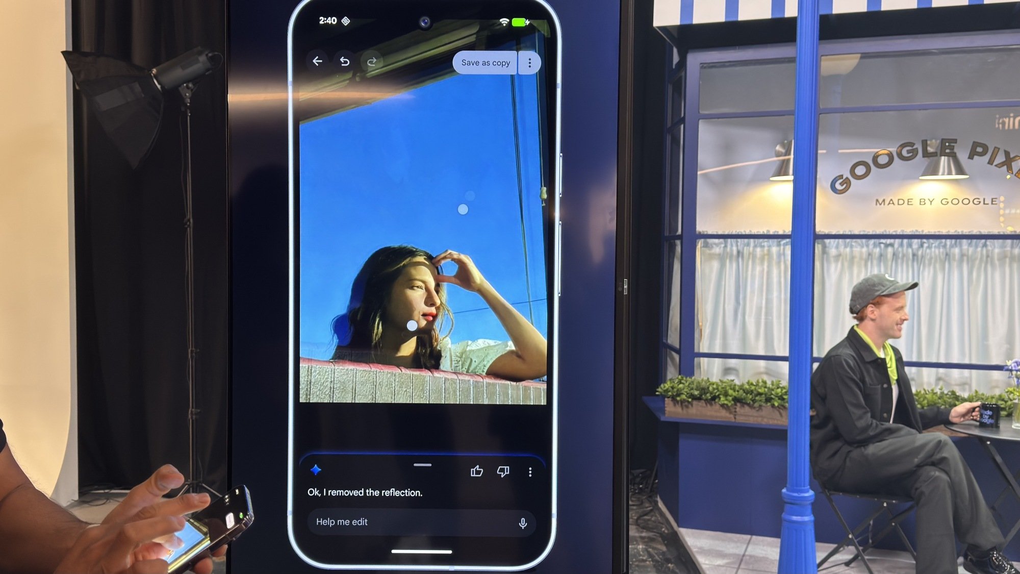 Google Is Quietly Building AI Into the Pixel Camera App, and It Worries Me 3 Ask to Edit being used on the Pixel 10