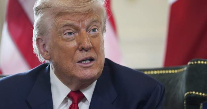 Trump raises tariffs on Canada to 35% with no trade deal in sight – National