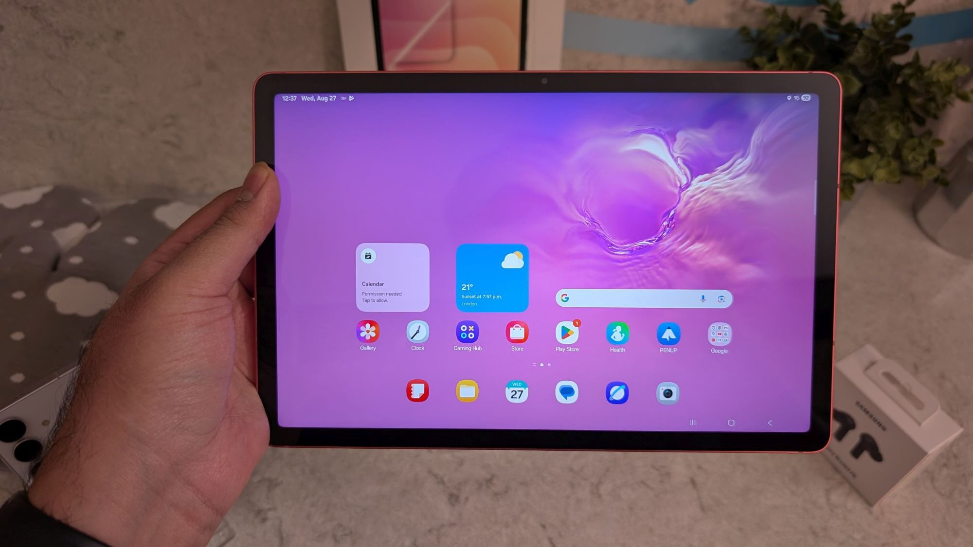 The new Samsung Galaxy Tab S10 Lite.