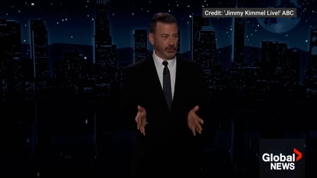 Click to play video: 'ABC suspends Jimmy Kimmel’s show indefinitely over Charlie Kirk death monologue'
