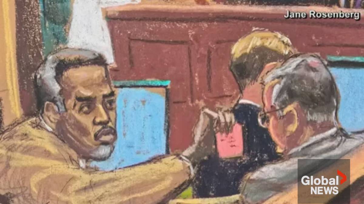 Click to play video: 'Diddy trial jury reaches verdicts on all charges except for racketeering conspiracy'