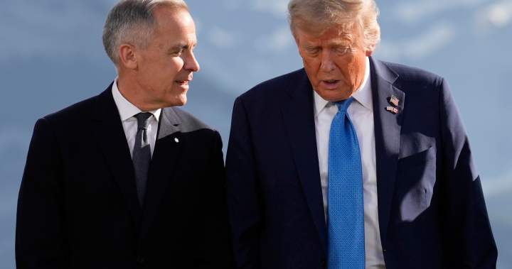 Trump Carney counter tariffs