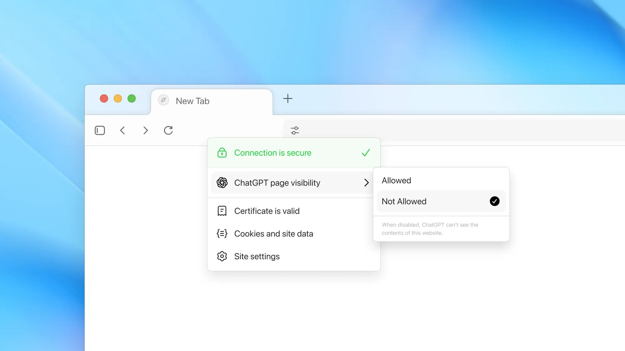 OpenAI's New Web Browser Comes With Some Serious Security Risks 3 chatgpt visibility