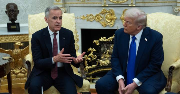 CUSMA renegotiation won’t resolve all trade issues with U.S., Carney says – National