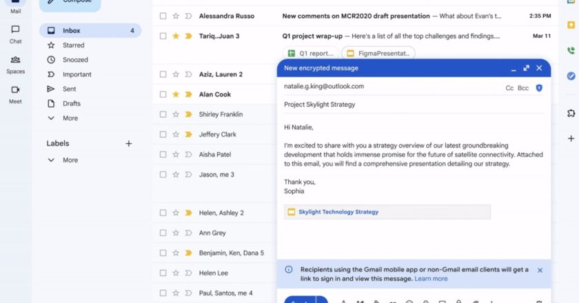 You Can Now Send End-to-End Encrypted Emails From Your Business Gmail Account