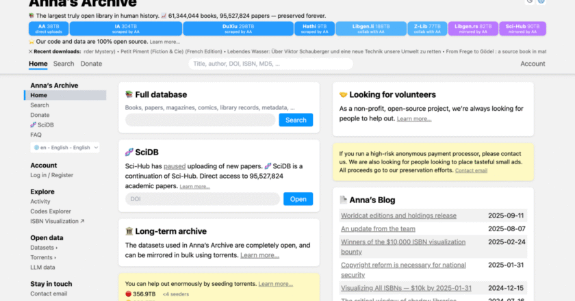 Google Just Blocked 749 Million URLs for Anna’s Archive