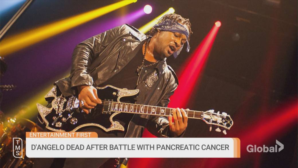 Click to play video: 'Grammy-winning singer D’Angelo dies after pancreatic cancer battle'