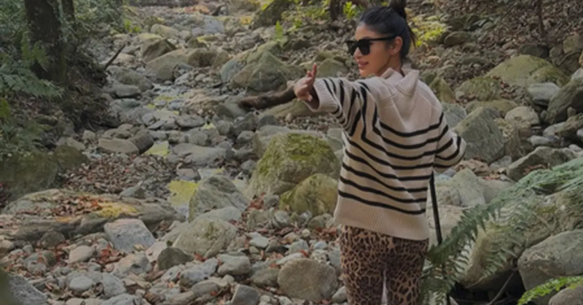 Mouni Roy runs for life after hearing leopard`s spine-chilling roar on her trek