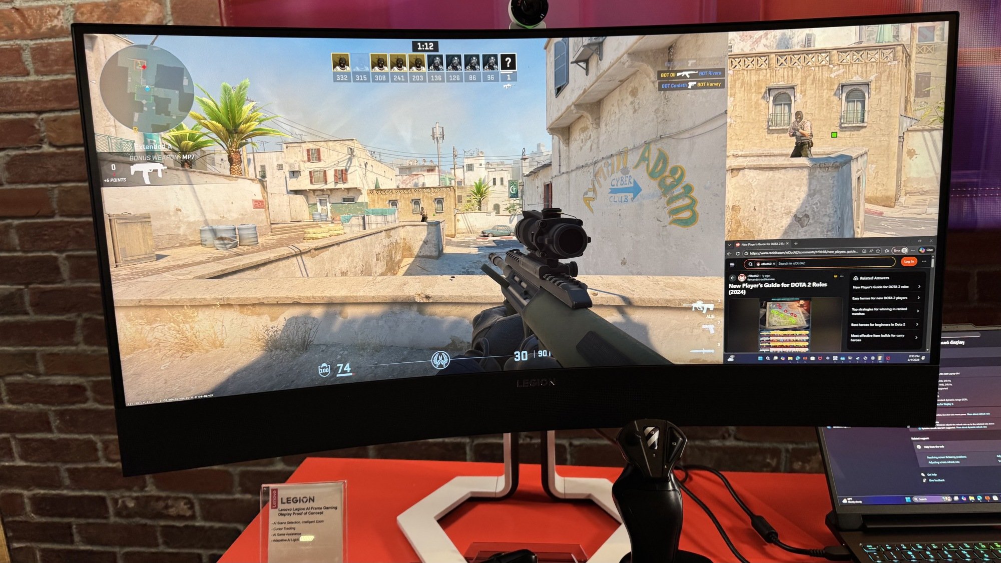 Lenovo AI Frame gaming monitor