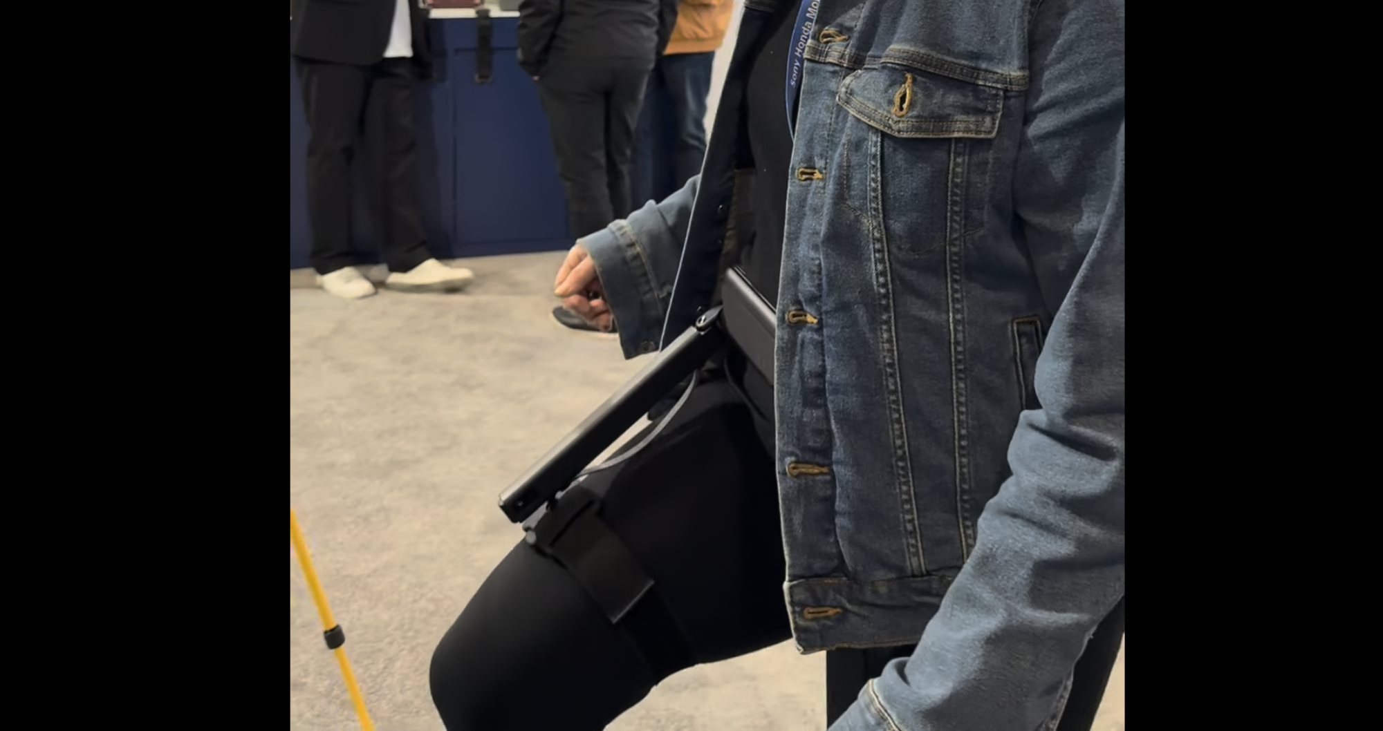 WiRobotics exoskeleton helping me walk