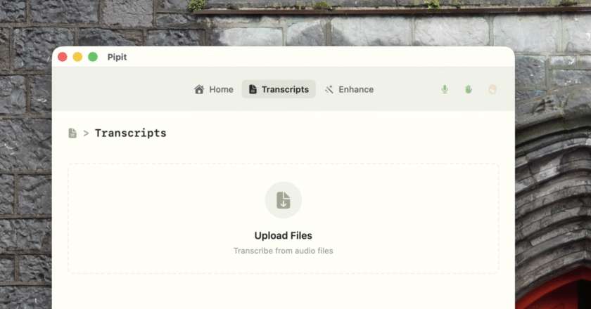 ‘Pipit’ Is a Great Voice-to-Text App for Mac, and It’s Free