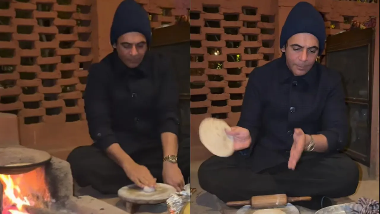 Sunil Grover wins hearts as he makes roti on a chulha like a pro 2 Sunil Grover wins hearts as he makes roti on a