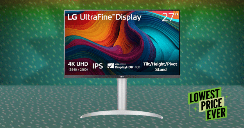 This 27-Inch LG Ultrafine 4K Monitor Just Dropped to Under $200