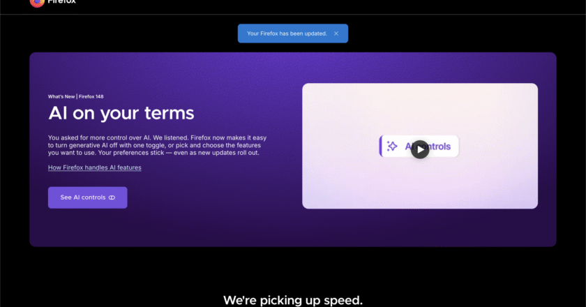 Firefox Now Lets You Disable All Current (and Future) AI Features