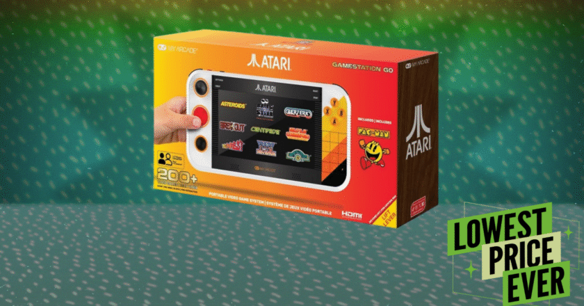 This Handheld Atari Console Comes With 200 Old-School Games, and It’s $50 Off