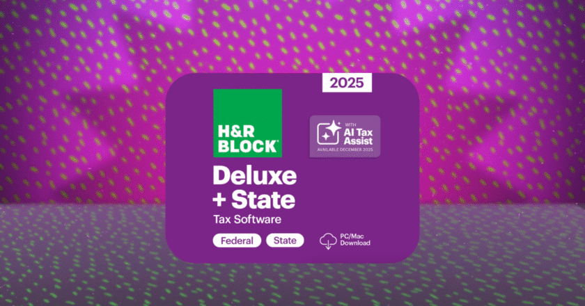 H&R Block Deluxe + State 2025 Is 50% Off Before the Tax Deadline
