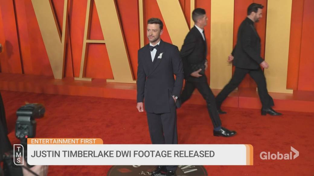 Click to play video: 'Justin Timberlake DUI arrest video released: ‘These are, like, hard tests’'