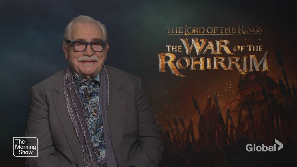 Click to play video: 'Brian Cox on his new animated reign in the latest ‘Lord of the Rings’ film'