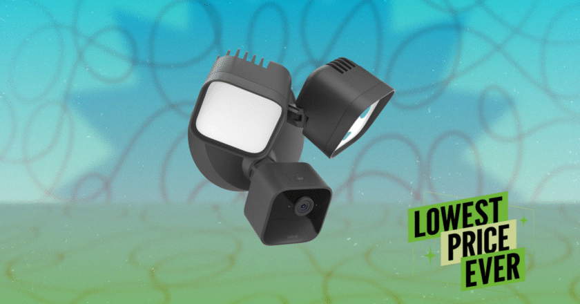 This Bright and Powerful Blink Floodlight Camera Is Over Half Off Right Now