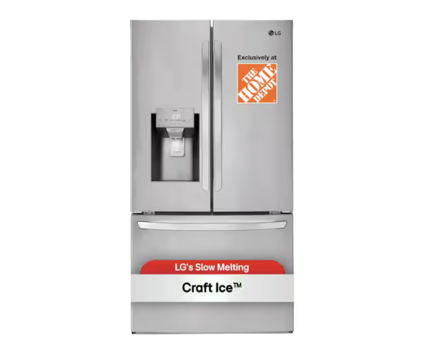 LG 3 Door French Door Refrigerator