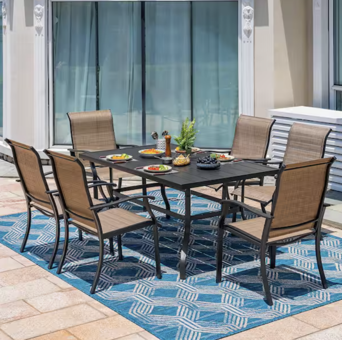 Metal Outdoor Patio Dining Set