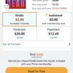Amazon Prime Members Can Get Two of These E-Books Free in April 2026