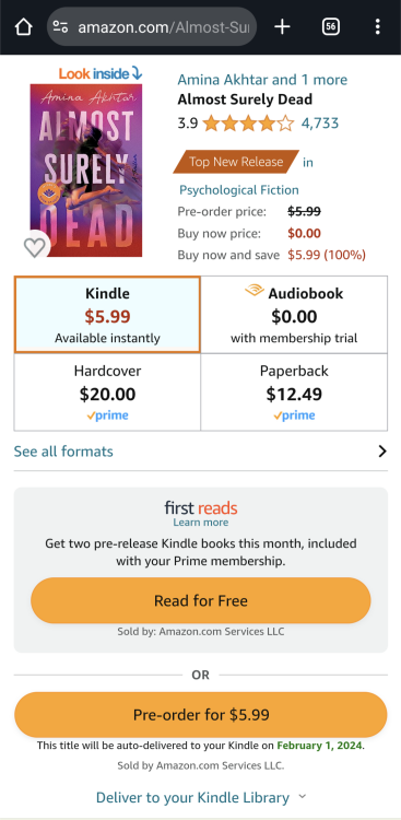 Amazon Prime Members Can Get Two of These E Books Free