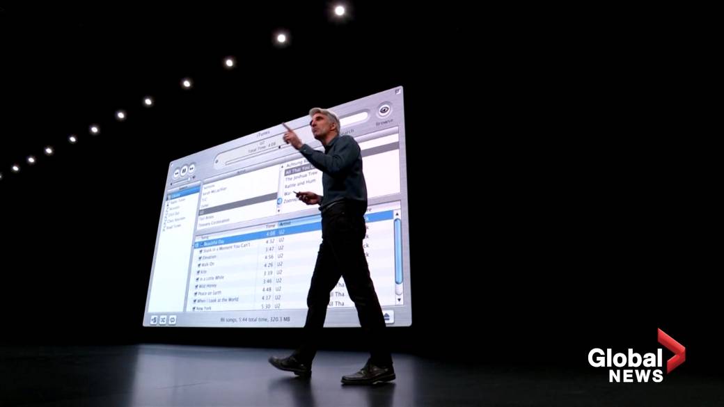 Click to play video: 'Apple takes aim at privacy concerns with rivals Facebook, Google, says it’s discontinuing itunes'