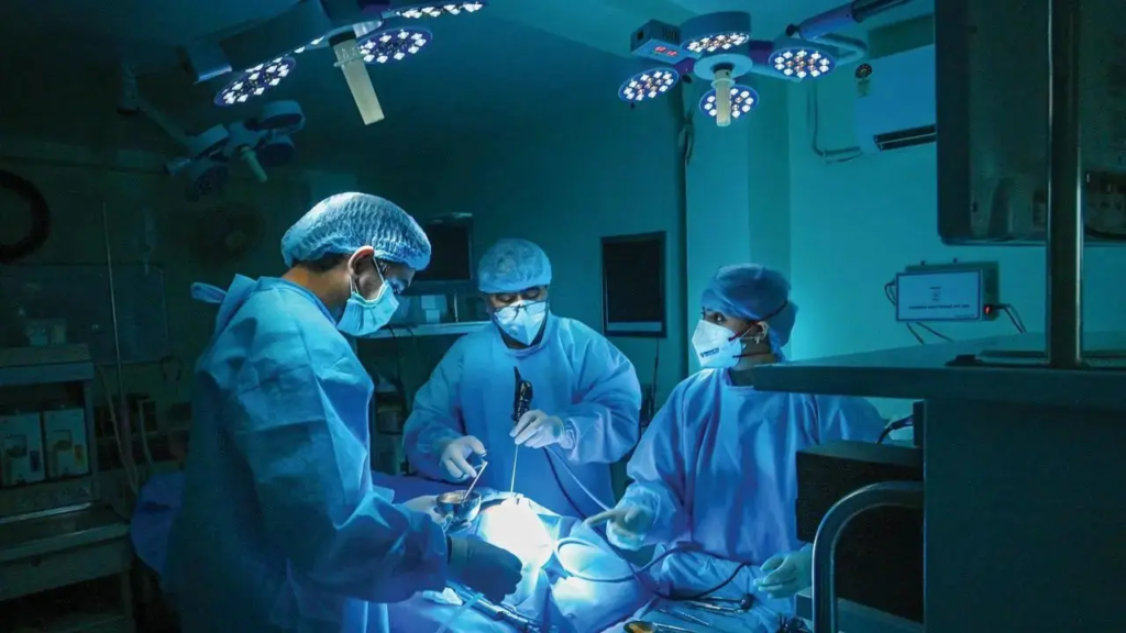 Faridabad doctors perform robotic knee replacement on 6-foot Kenyan man