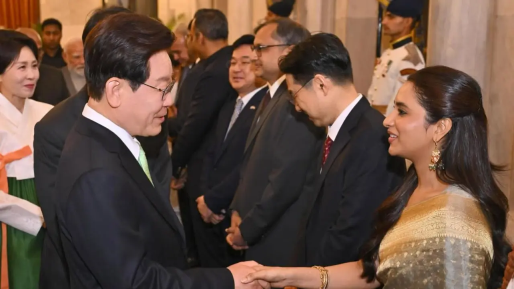 Made In Korea`s Priyanka Mohan meets South Korean President, pens emotional note