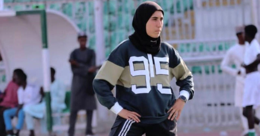 Rare woman coach empowering youth in Kano through football to combat drug abuse