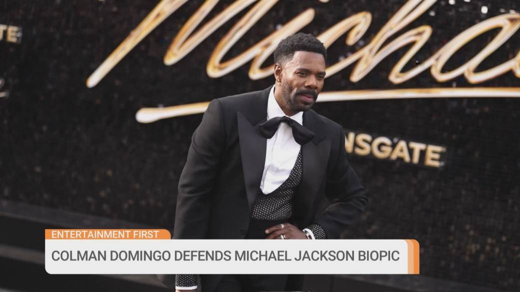 Click to play video: 'Colman Domingo on becoming Michael Jackson’s father in new biopic'