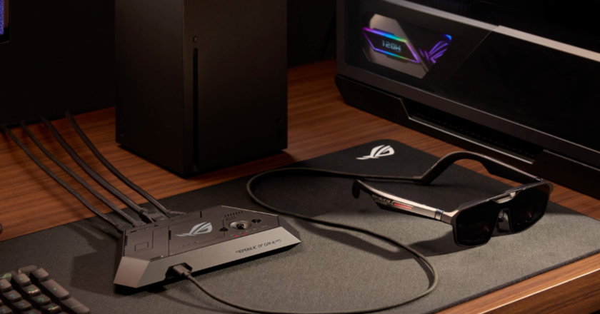 You Can Now Pre-Order XReal’s R1 Gaming AR Glasses (With the ROG Control Deck)