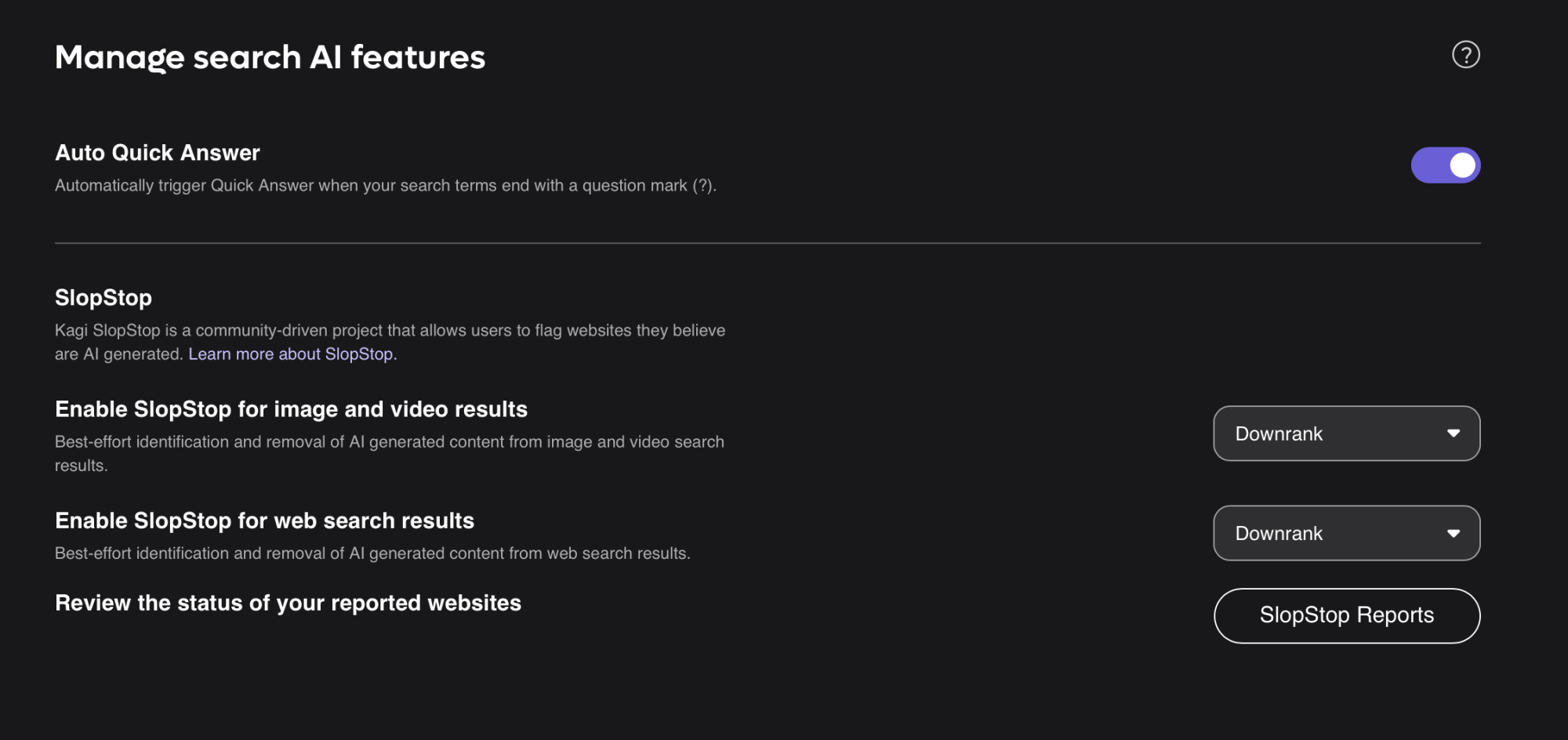 duckduckgo AI settings