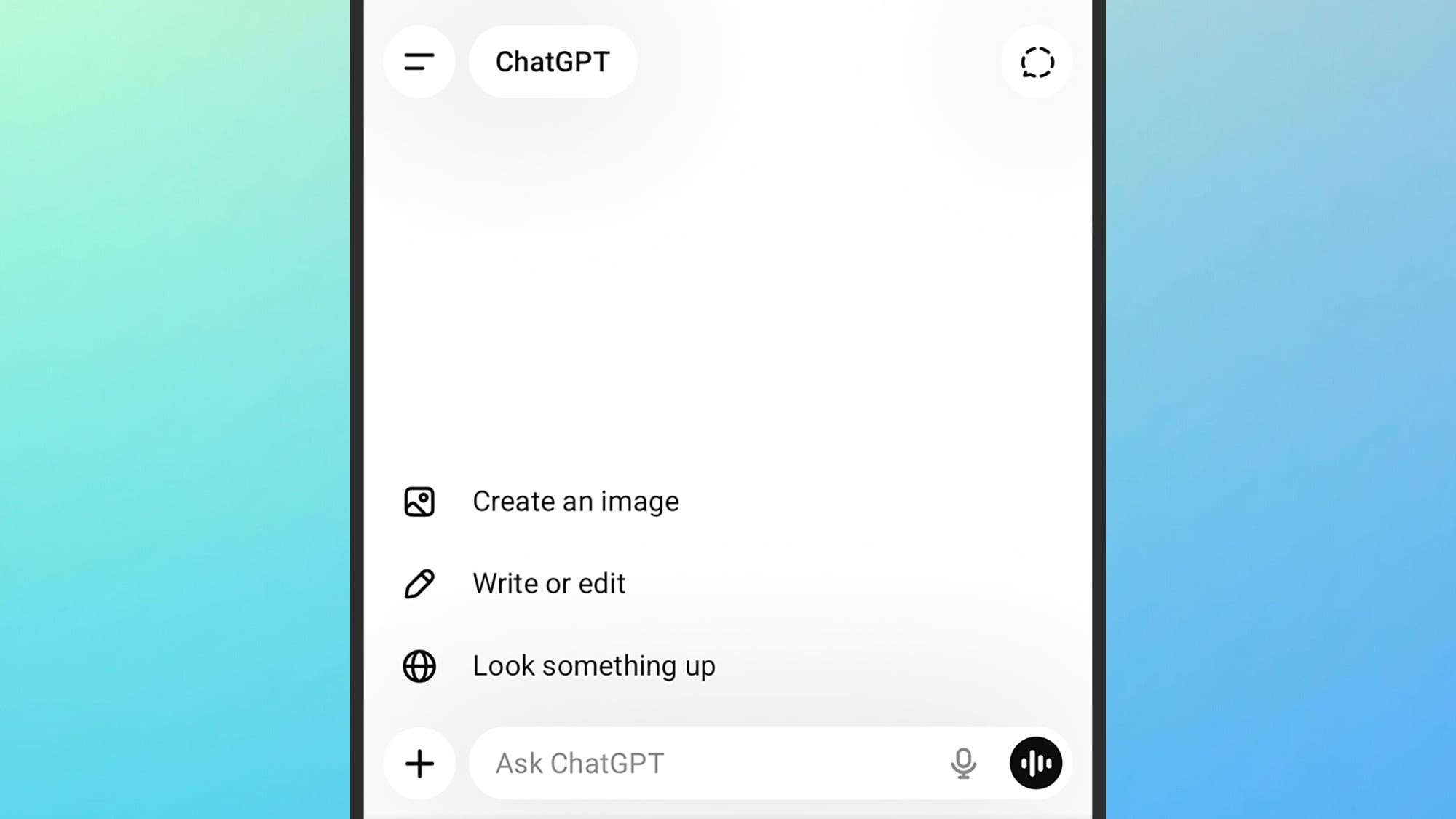 ChatGPT app
