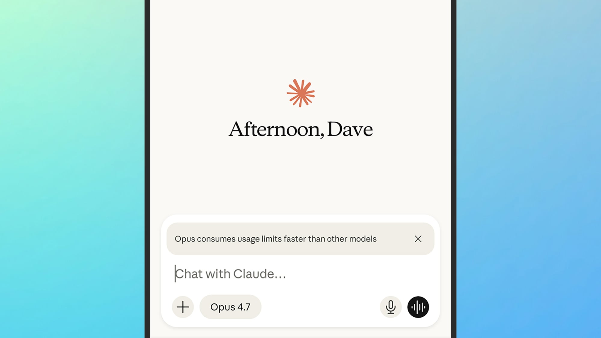 Claude app
