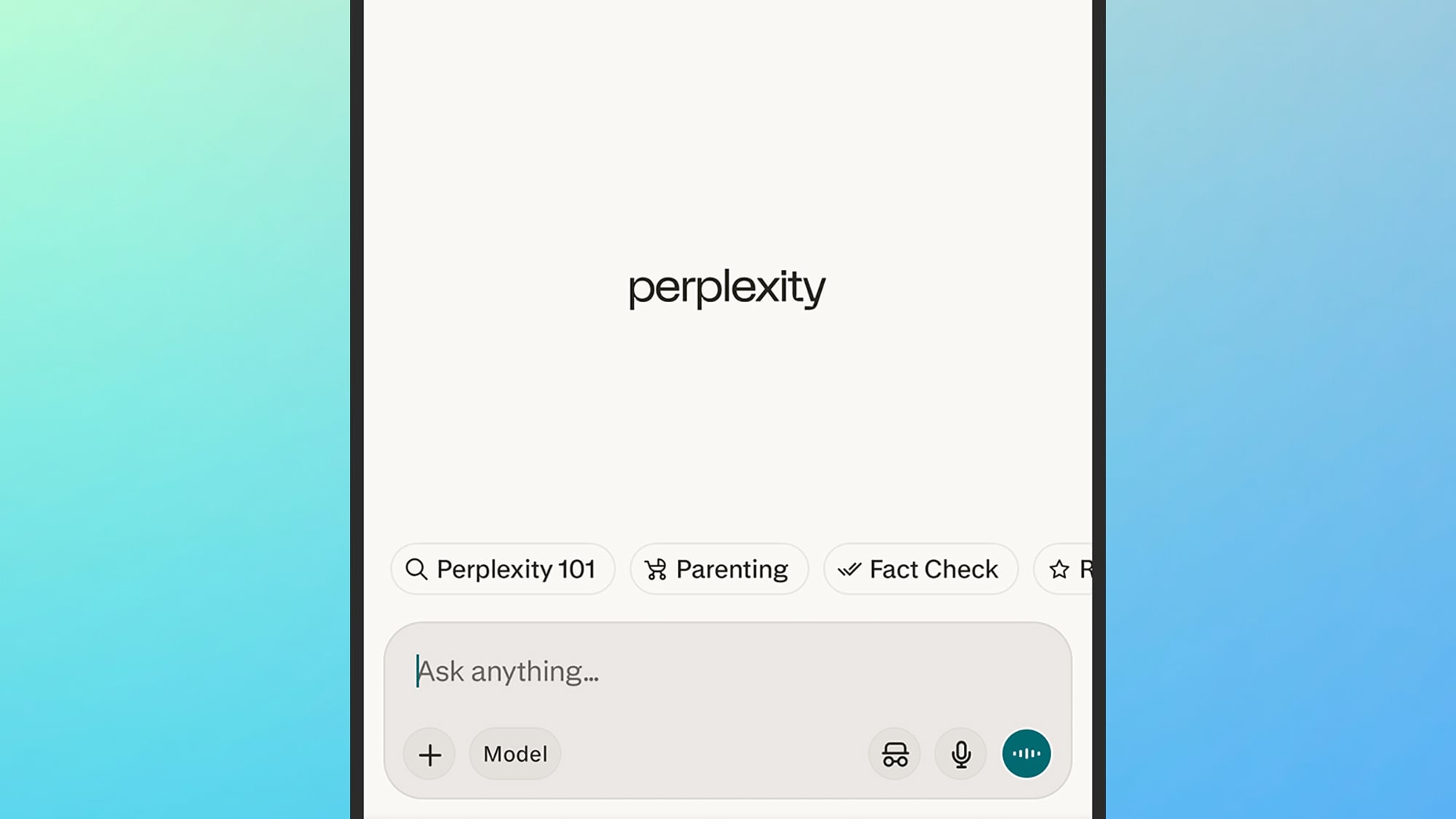 Perplexity app