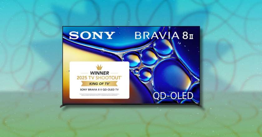 This 65-Inch Sony Bravia 8 II Is $700 Off Right Now