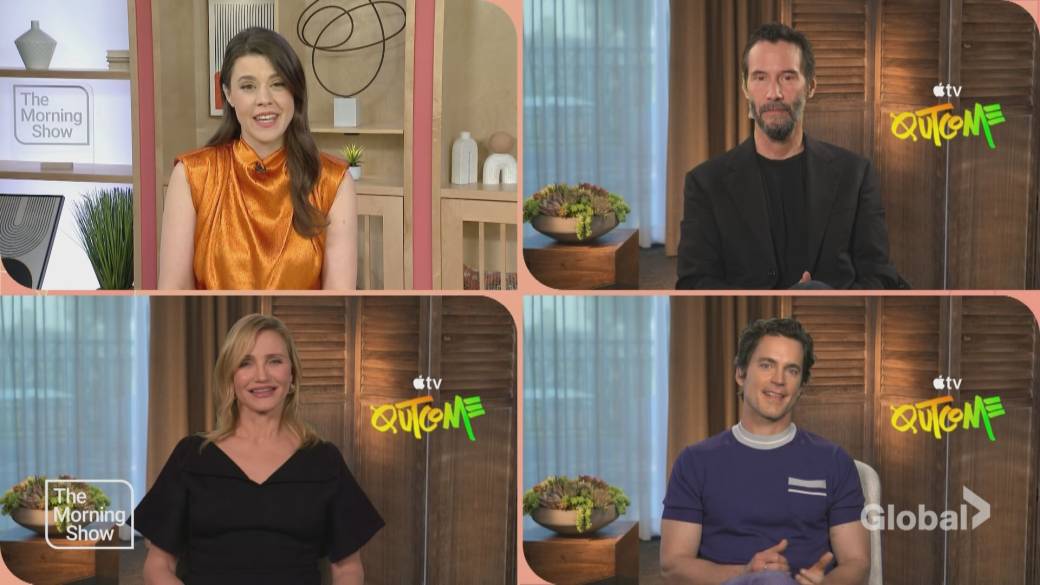 Click to play video: 'Outcome: Jonah Hill directs Keanu Reeves, Cameron Diaz, and Matt Bomer'