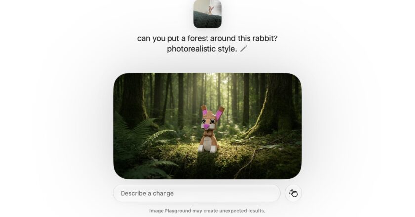Apple’s Image Playground Just Caught Up to ChatGPT and Gemini