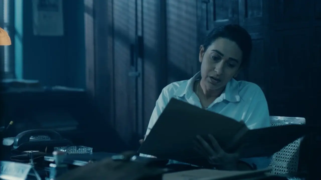 Brown series review Karisma Kapoor stuns but murder mystery crashes