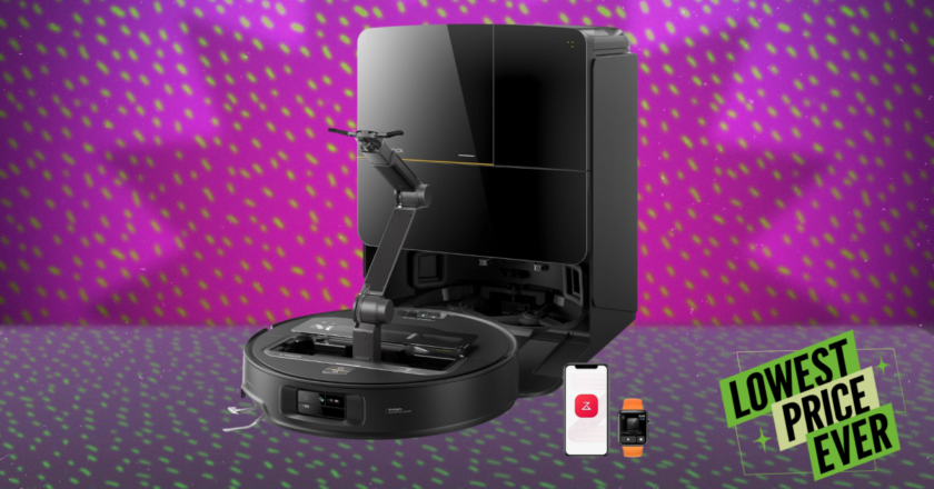 This Roborock Smart Vacuum Has a Robot Arm and Is 50% Off Right Now