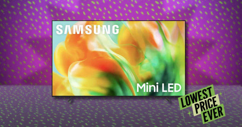 This 55-Inch Samsung Mini LED TV Is $160 Off Right Now