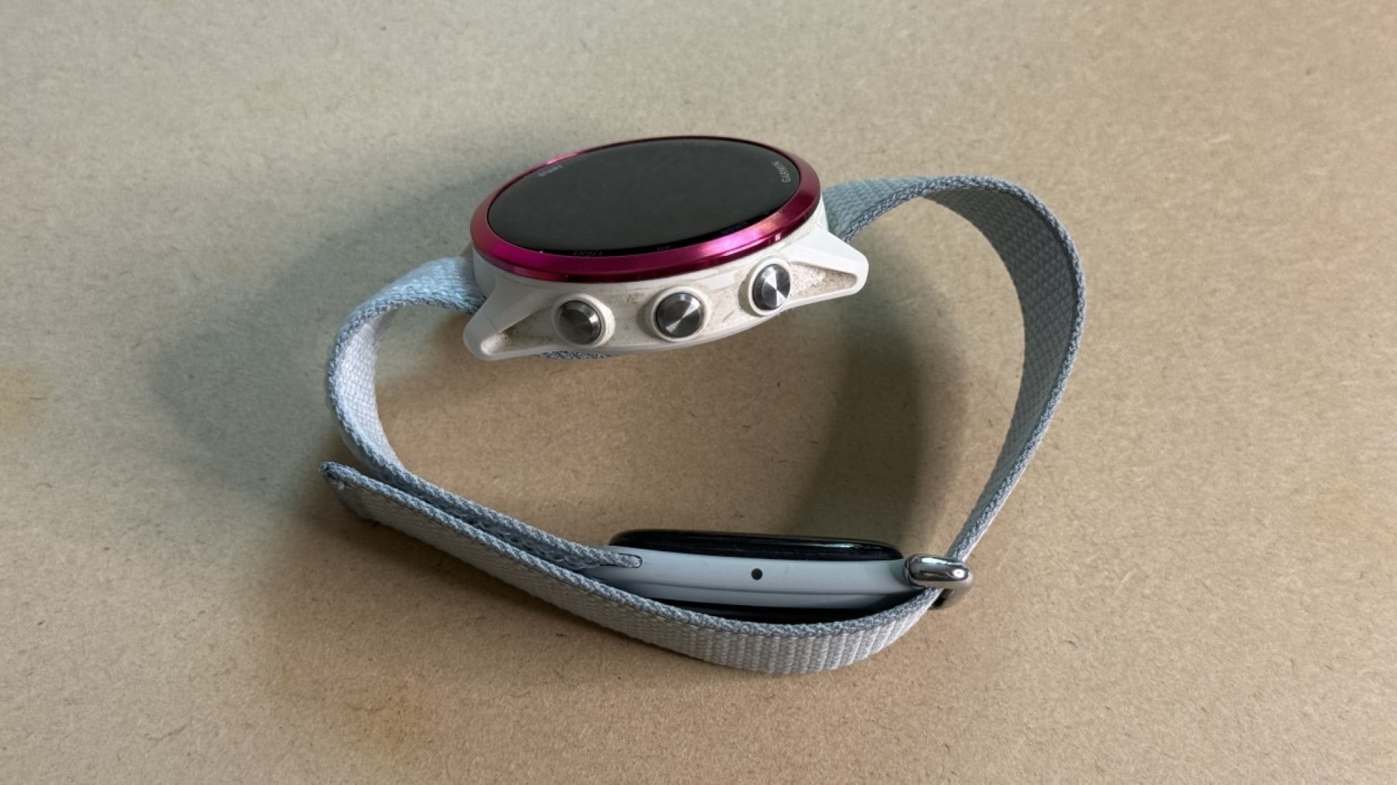 Watch and Fitbit on same strap