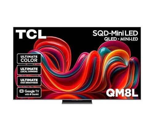 The 65-inch TCL QM8L Is $1,000 Off Right Now