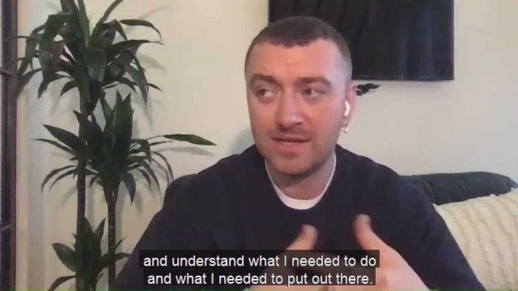 Click to play video: 'Sam Smith Says Therapy Changed Everything Creatively'
