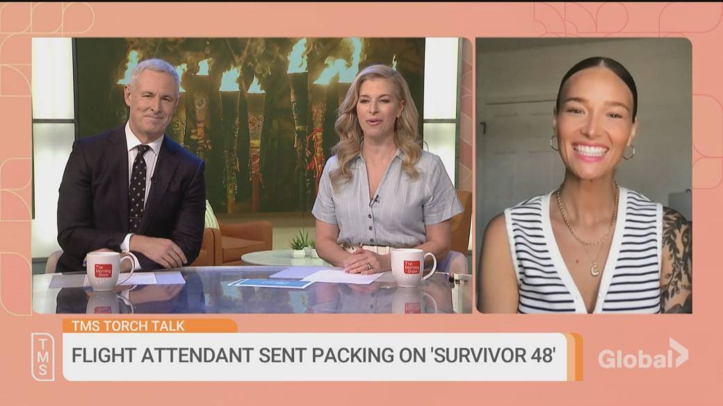 Click to play video: 'Survivor 48: Contestant blindsided after merge'