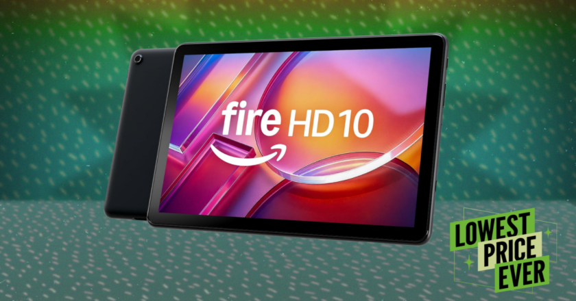 This Amazon Fire HD 10 Tablet Is 50% Off Right Now